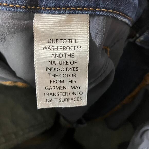 Duluth Trading Co. Womens Asset Management High Rise Trouser Jeans 6x33 Dark - Picture 14 of 16